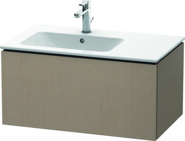 Duravit L-Cube Waschtischunterbau wandhängend Leinen Matt 820x481x400 mm - LC614107575