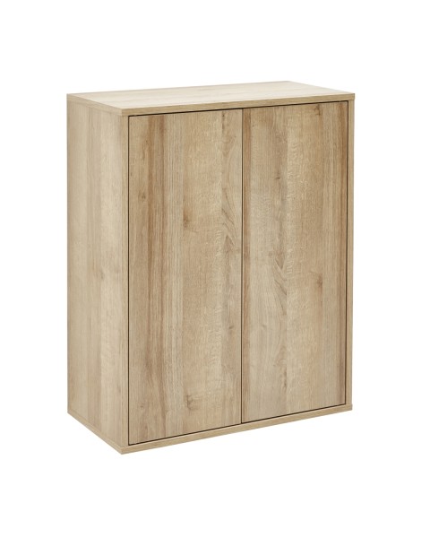 Fackelmann FINN Doppel-Midischrank 60x75x30,5,AsEi-AsEi,2T,Push, 84612