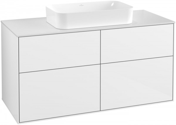 Villeroy & Boch Waschtischunterschrank Finion G67 1200x603x501mm Wandbel WT mittig, G67100GF