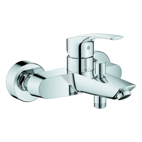 GROHE Wannenarmatur Eurosmart 33300_3 Wandmontage eigensicher chrom, 33300003