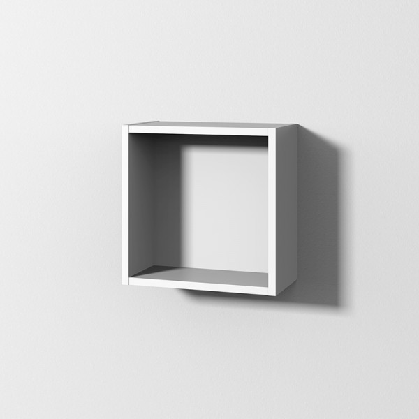 Sanipa Cubes Regalmodul, Weiß-Soft, CU11043
