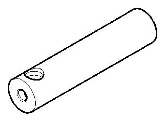 Dornbracht Zugknopf Ersatzteile 092033030 D. 10 x 45 mm Chrom