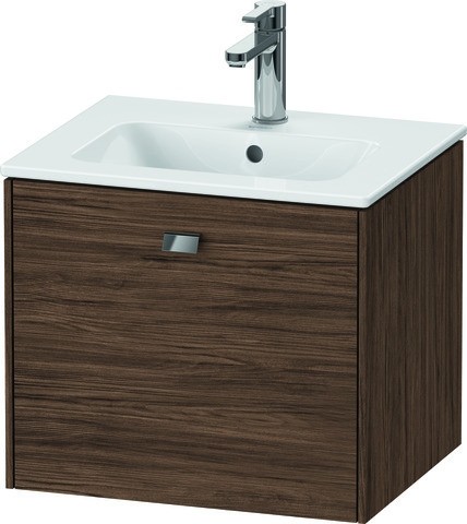 Duravit Brioso Waschtischunterbau wandhängend Nussbaum dunkel Matt 520x419x442 mm - BR422701021