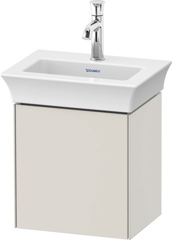 Duravit White Tulip Waschtischunterbau wandhängend Nordic Weiß Seidenmatt 384x298x410 mm - WT4240R39