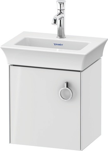 Duravit White Tulip Waschtischunterbau wandhängend Weiß Hochglanz 384x298x410 mm - WT4250L8585