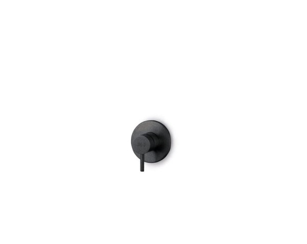 JEE-O Slimlime Unterputz-Brausearmatur inklusive Einbaukörper, schwarz strukturiert, 800-2103