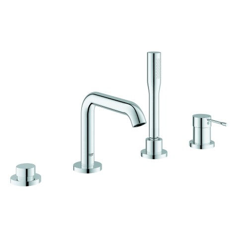 GROHE 4-Loch-Einhand-Wannenkombination Essence chrom, 25251001