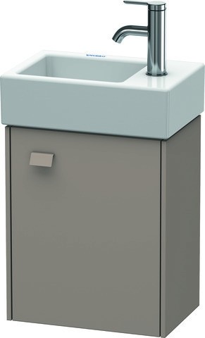 Duravit Brioso Waschtischunterbau wandhängend Basalt Matt 364x239x442 mm - BR4049R4343