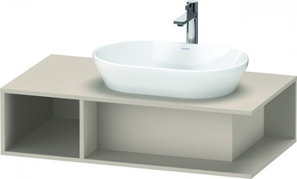 Duravit D-Neo Konsolenwaschtischunterbau wandhängend Taupe Matt 1000x550x260 mm - DE495909191