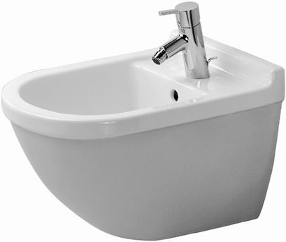 Duravit Starck 3 Wand Bidet Weiß Hochglanz 540 mm - 2280150000