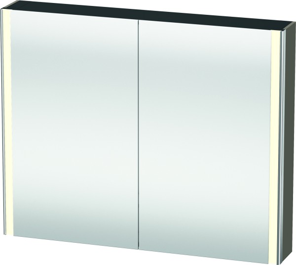 Duravit XSquare Spiegelschrank Flanell Grau 1000x155x800 mm - XS7113089892000