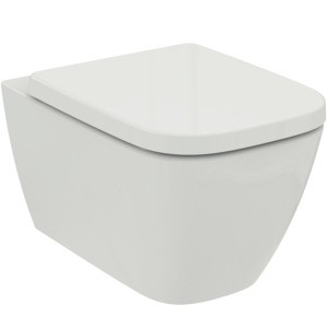 Ideal Standard WC-Paket i.life B WC Randlos m.WC-SitzSC 36x54x38cm Weiss m.SmartGuard, T5217HY