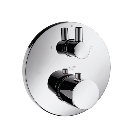 Hansgrohe Thermostatmischer UP Axor Uno F-Set chrom mit Absperr-/Umstellventil, 38720000