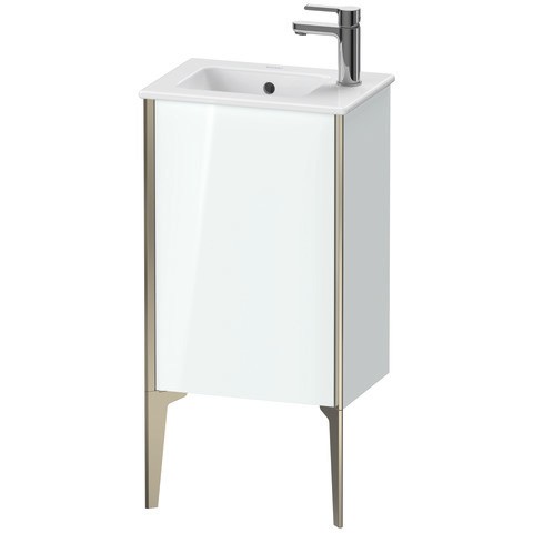 Duravit XViu Waschtischunterbau bodenstehend Weiß Hochglanz 410x290x594 mm - XV4480LB185