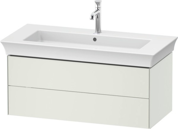 Duravit White Tulip Waschtischunterbau wandhängend Weiß Seidenmatt 984x458x410 mm - WT4342036360I00