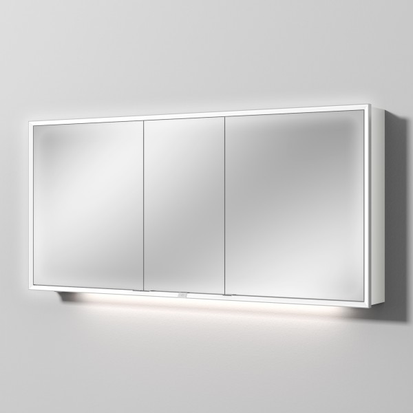 Sanipa Reflection Spiegelschrank MILO 160 mit LED-Beleuchtung, Weiß-Soft, AU03943