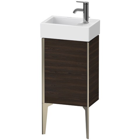 Duravit XViu Waschtischunterbau bodenstehend Nussbaum gebürstet Matt 364x234x493 mm - XV4530RB169