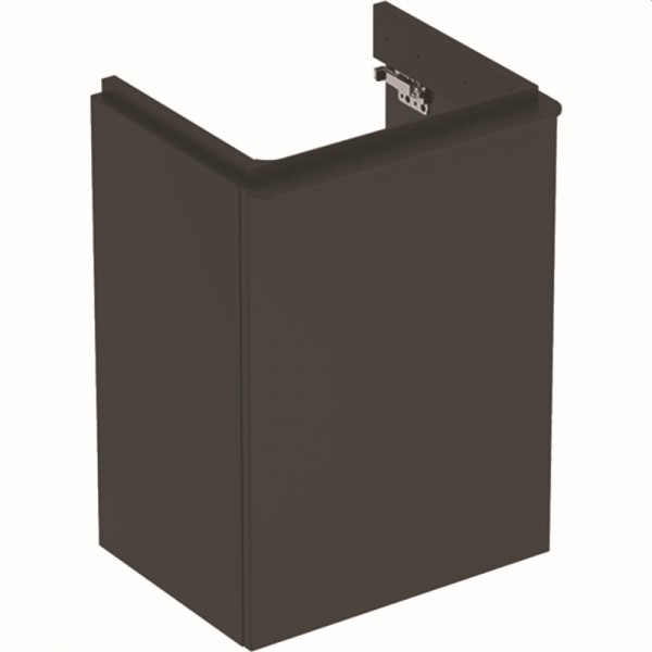 Geberit Smyle Square Unterschrank für Handwaschbecken, m. 1 Tür li 44,2x61,7x35,6cm, lava, 500351JK1