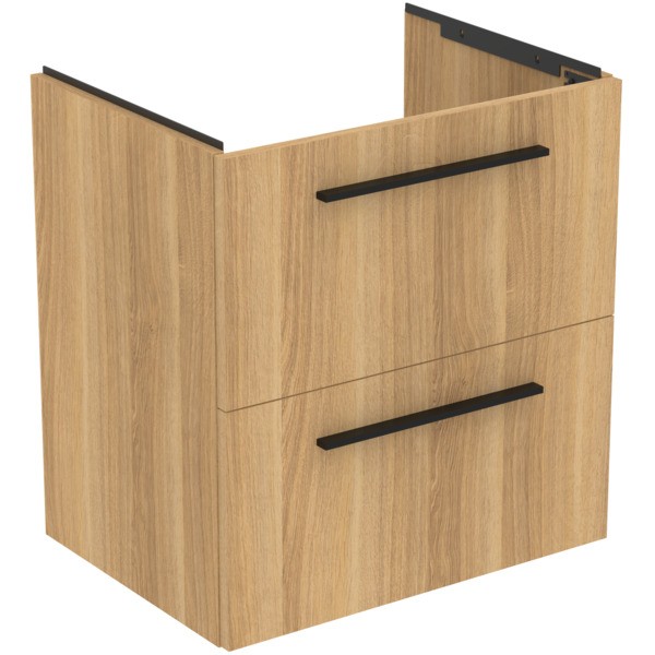 Ideal Standard Waschtischunterschrank i.life A 2 Auszüge 600x440x630mm Eiche Natur, T5255NX