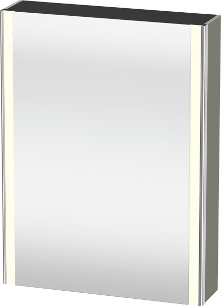 Duravit XSquare Spiegelschrank Stein Grau 600x155x800 mm - XS7111R92920000