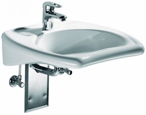 Geberit Waschtisch Vitalis, B: 550, T: 550 mm, 221555600, weiss mit Keratect