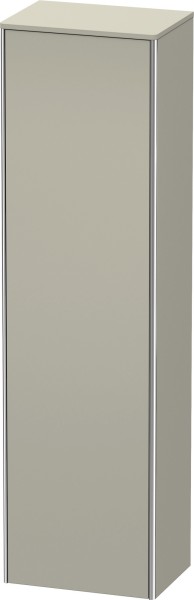 Duravit XSquare Hochschrank Taupe Seidenmatt 500x356x1776 mm - XS1313L6060