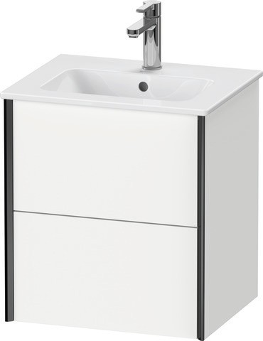 Duravit XViu Waschtischunterbau wandhängend Weiß Matt 510x420x560 mm - XV43150B218