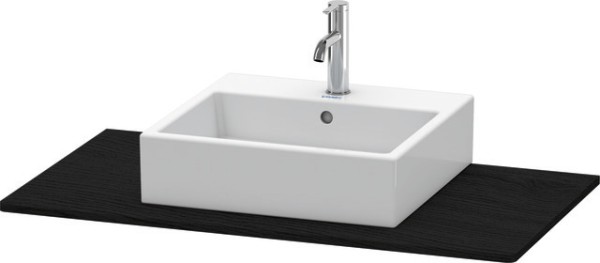 Duravit XSquare Konsole Eiche Schwarz Matt 1000x550x16 mm - XS060E01616