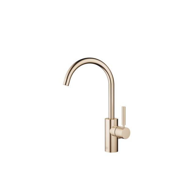 Dornbracht Waschtisch-Armatur mit Ablaufgarnitur META 33500661 Light Gold gebürstet, 33500661-27