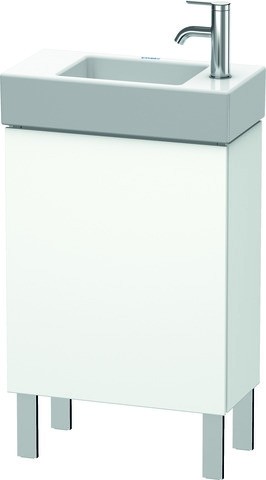 Duravit L-Cube Waschtischunterbau bodenstehend Weiß Matt 480x240x582 mm - LC6751R1818