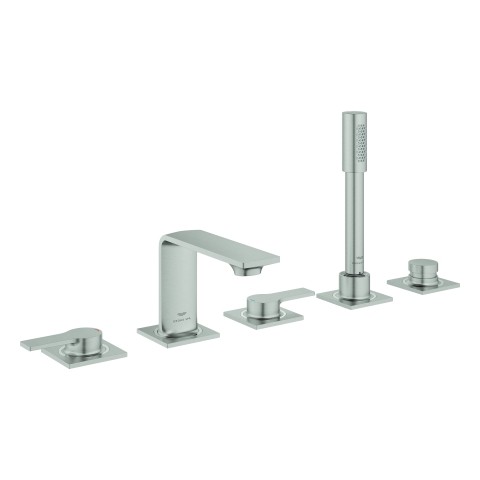 GROHE 5-Loch Wannenarmatur Allure 25221_1 supersteel, 25221DC1