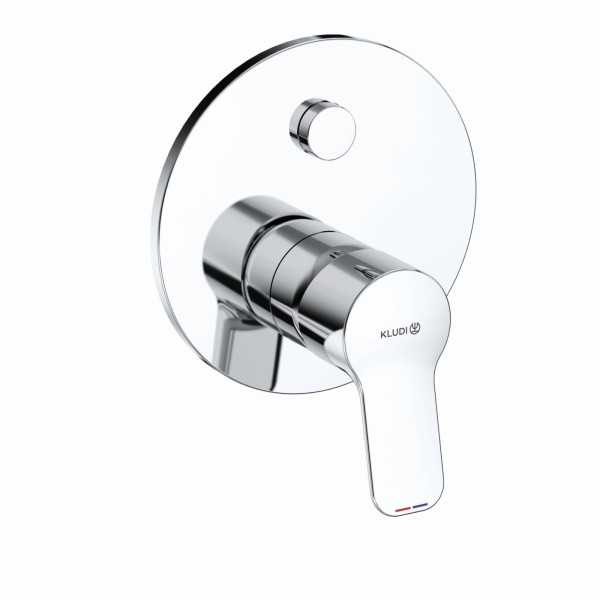 Kludi PURE&EASY Unterputz-Wannenarmatur Push Set m. Funktionseinheit für 88022,chrom, 377630565