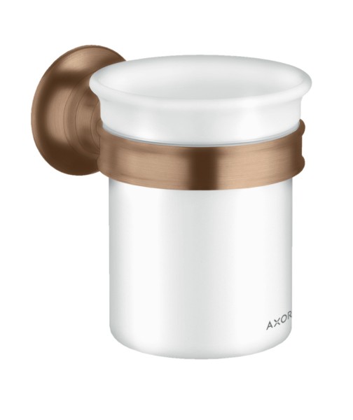 Hansgrohe Zahnglas Axor Montreux Brushed Red Gold