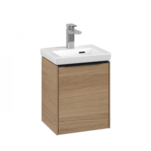 Villeroy & Boch Subway 3.0 Waschbeckenunterschrank, 1 Tür, 351 x 432 x 293 mm, Nordic Oak / Nordic O