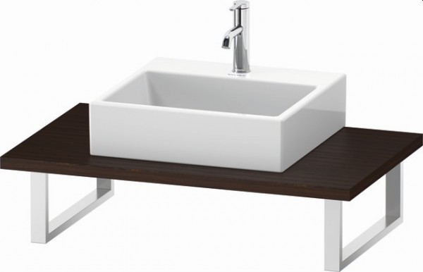 Duravit L-Cube Konsole Nussbaum gebürstet Matt 800x550x30 mm - LC106C06969