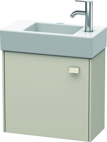 Duravit Brioso Waschtischunterbau wandhängend Taupe Matt 484x239x442 mm - BR4051L9191