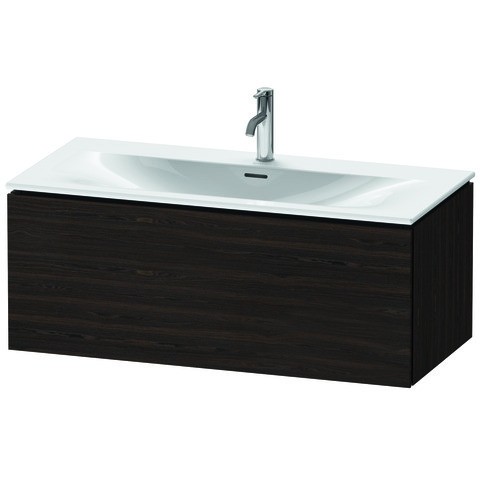 Duravit L-Cube Waschtischunterbau wandhängend Nussbaum gebürstet Matt 1020x481x400 mm - LC613806969