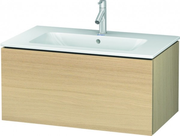 Duravit L-Cube Waschtischunterbau wandhängend Mediterrane Eiche Matt 820x481x400 mm - LC614107171