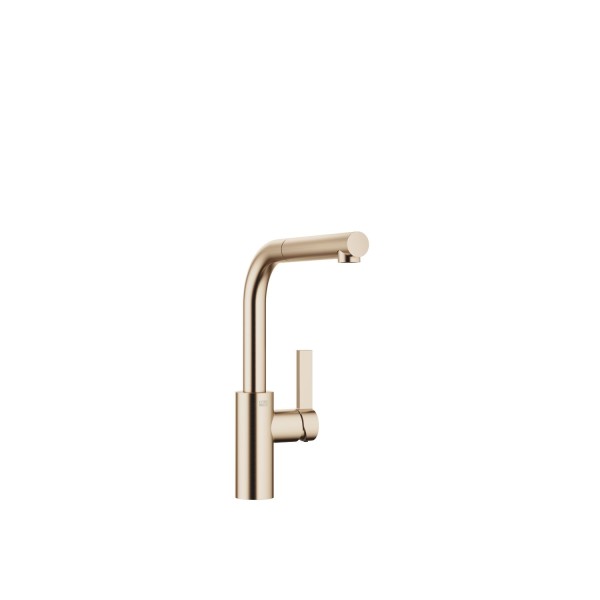 Dornbracht Einhebelmischer Pull-out ELIO 33840790 Champagne gebürstet (22kt Gold)