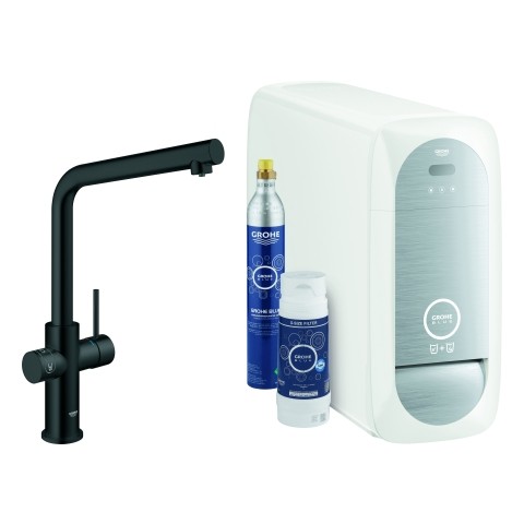 GROHE Blue Home Starter Kit 31454 Bluetooth/WIFI L-Ausl. velvet black, 31454KS1