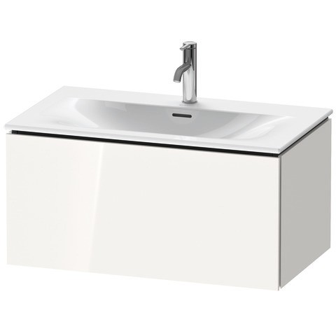 Duravit L-Cube Waschtischunterbau wandhängend Weiß Hochglanz 820x481x400 mm - LC6137022220A00