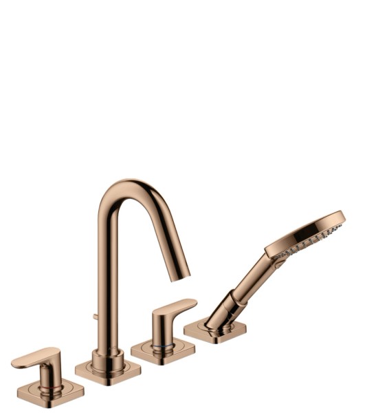 Hansgrohe 4-L.Wannenarmatur Axor Citterio M