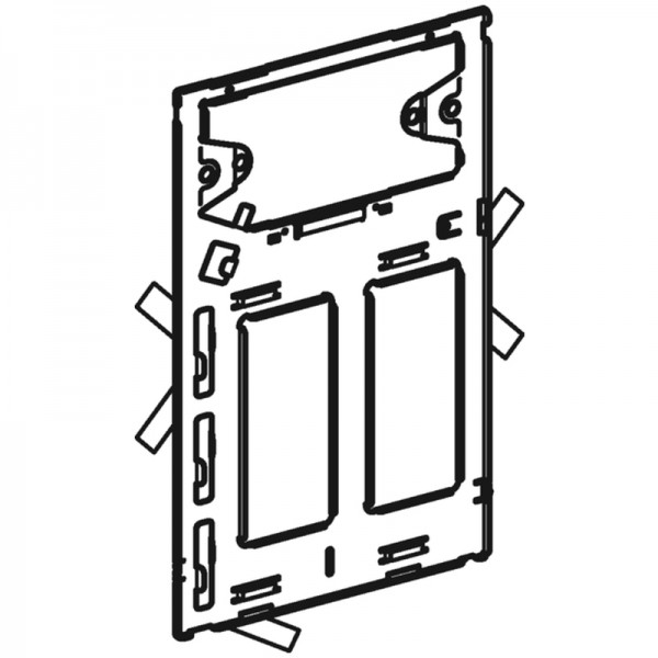 Geberit Befestigungsblech zu AquaClean Designplatte