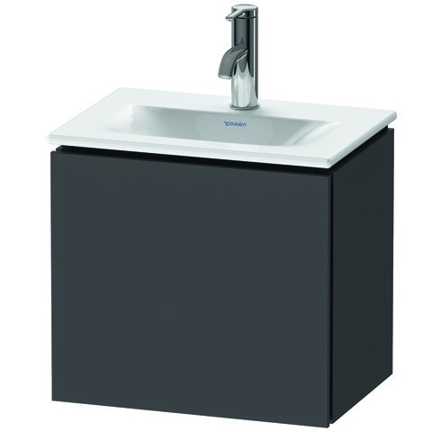 Duravit L-Cube Waschtischunterbau wandhängend Graphit Matt 440x311x400 mm - LC6133R4949