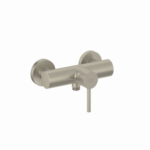 Kludi BOZZ Brause-Einhandmischer eigensicher Stainless Brushed Nickel PVD, 38831N576