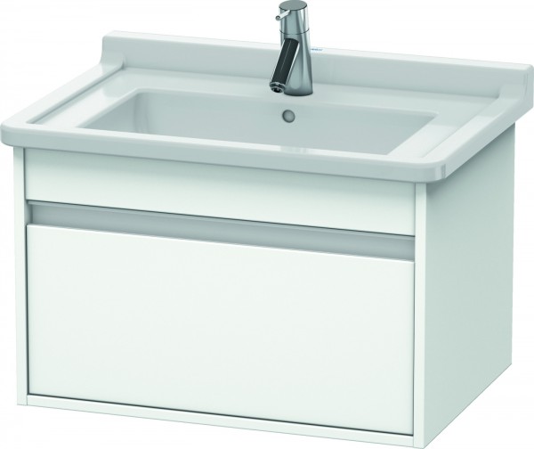 Duravit Ketho Waschtischunterbau wandhängend Weiß Matt 800x455x410 mm - KT666401818