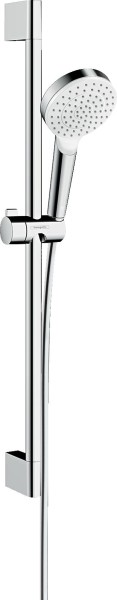 Hansgrohe Brausenset Crometta 1jet/Unica 650mm weiss/chrom, 26533400