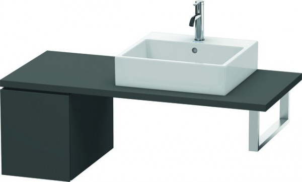 Duravit L-Cube Unterschrank für Konsole Graphit Matt 320x547x400 mm - LC583004949