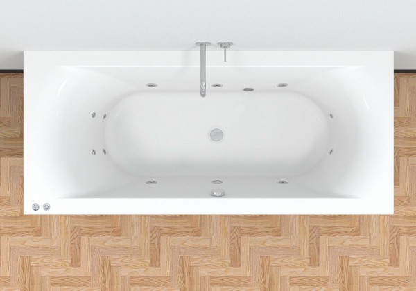 Riho Whirlpool Badewanne Lima 170x75 EASYPOOL 3.1 mechanisch