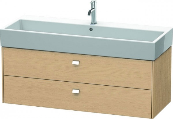 Duravit Brioso Waschtischunterbau wandhängend Natur Eiche Matt 1184x459x442 mm - BR415701030